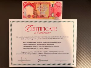 15 Million Iraqi Dinar Bundle | 600 x 25,000 IQD Uncirculated Authentic Banknotes for Collectors