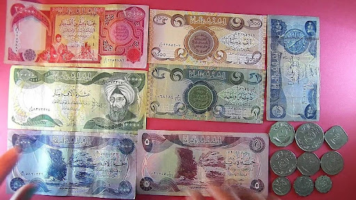 Old & New Iraqi Dinar Banknotes